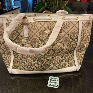 NWT Tory Burch Monogram large Tote